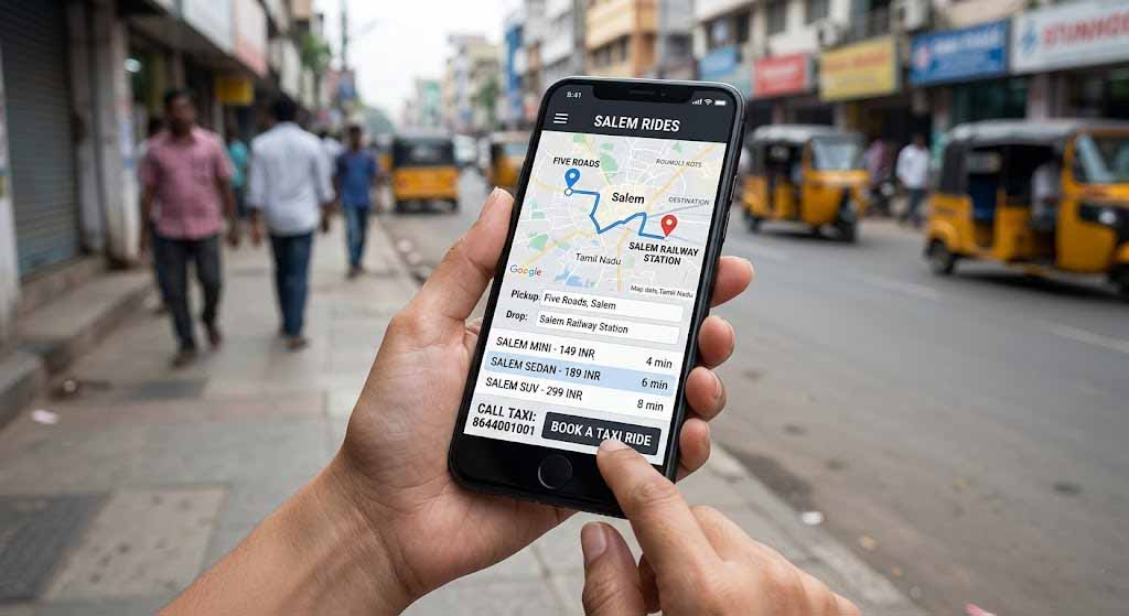 salem red taxi booking phone